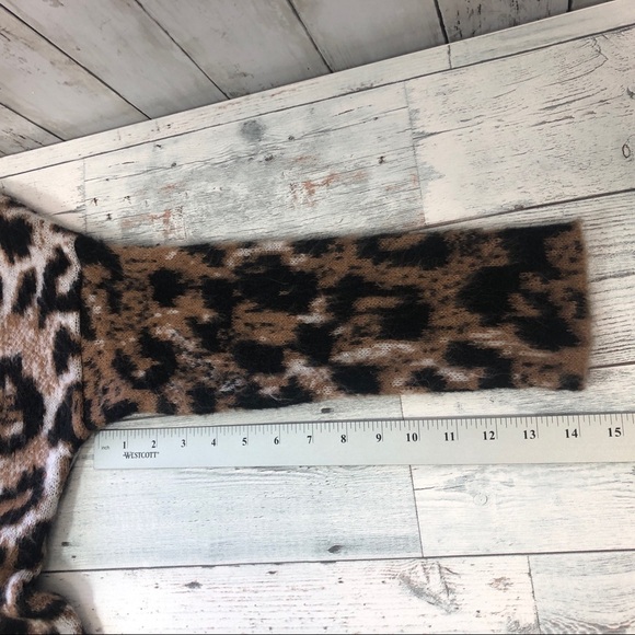 Lineamaglia Mohair Blend Animal Print Sweater XS - Picture 7 of 7
